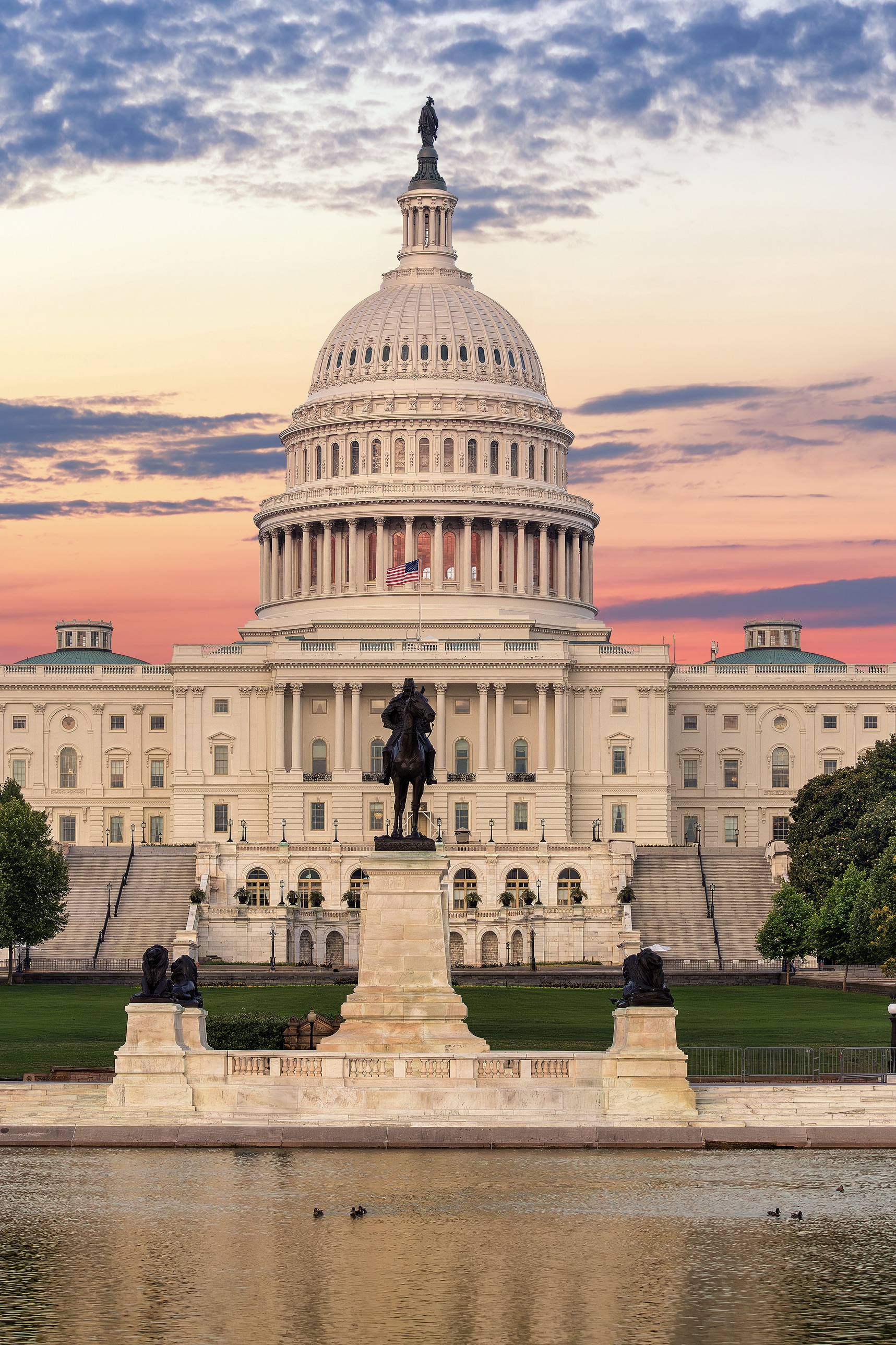 United States Capitol Building at Sunrise stock phot United States Capitol Building at Sunrise stock phot